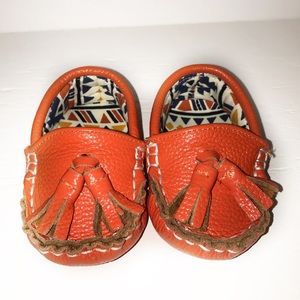 Leather Baby Moccasins